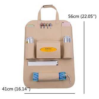 Multi-functional Non-wovens  Car Storage Bag Hanging Carriage Bag