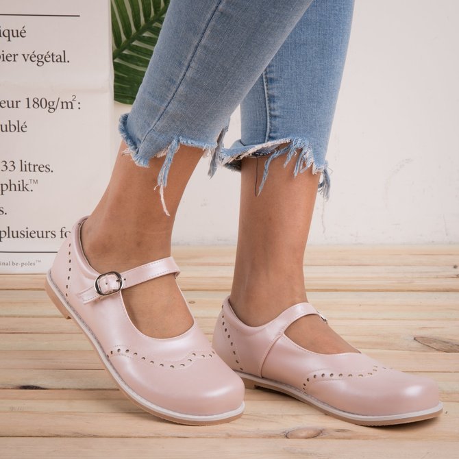 New Vintage Mary Jane Casual Flats