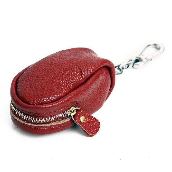 Unisex Genuine Leather Car Key Holder House Key Holder Purse Bag