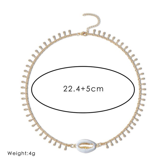 Beach Metal Shell Anklet