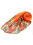 180CM Women Voile Coral Flower Printing Scarves Casual Oversize Warm Soft Shawls