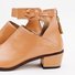 Andynoze Women Chunky Heel Daily Zipper Ankle Boots