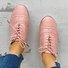 Andynzoe Women Faux Suede Flat Heel Lace-up Loafers