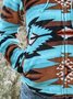 Tribal Shift Printed Knit coat