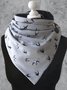 Casual Cotton-Blend Scarf