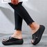Platform Open Toe Comfy Slipper Casual Slide Sandals