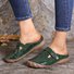 Women Casual Summer Daily Slip On Closed Toe Hollow Out Comfy Sandals