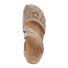 Low Heel Artificial Leather Magic Tape Summer Sandals