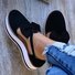 Women Summer Comfy Bowknot Suede Sneakers
