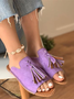 Women Casual Summer Stylish Slip On Flat Sandals
