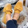 Women Casual Bowknot Slip On Shoes